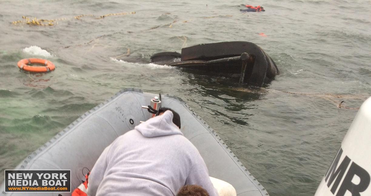 New York Media Boat Tug sinks